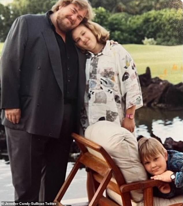 Candy's beloved children Jennifer and Chris were just 14 and nine when he died