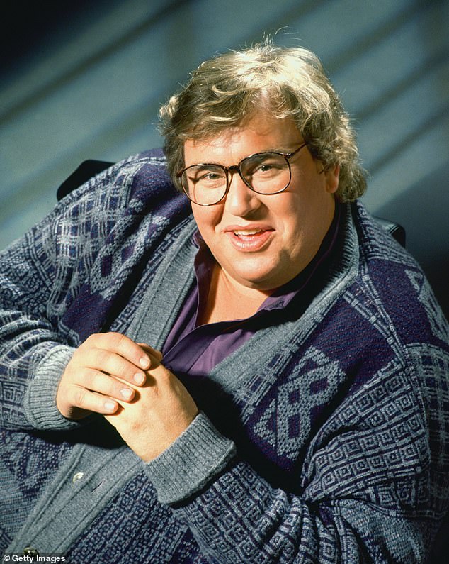 Candy (pictured in 1993) struggled with obesity throughout his life - at his heaviest and at the time of his death, he reportedly weighed more than 375lbs