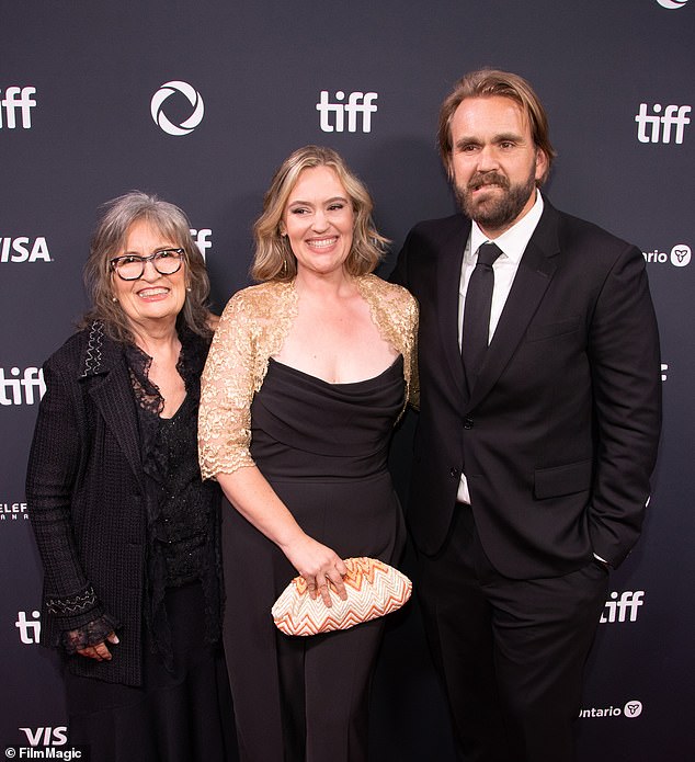 A documentary, titled John Candy: I Like Me and directed by his co-star Tom Hanks's son Colin, premiered at the Toronto International Film Festival this month. The film was made with the full backing of Candy's widow Rosemary and children Jennifer, 45, and Chris, 40 (pictured September 2025)
