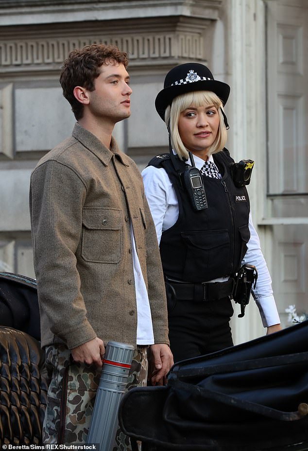 Back in 2021, Sky was slammed for their adaptation of the fan favourite Charles Dickens novel, titled Twist and starring popstar Rita Ora (pictured with Rafferty Law)