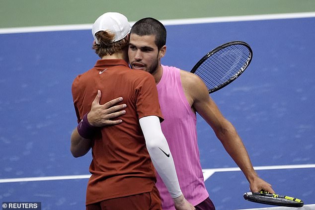 Sinner will lick his wounds - he has felt abdominal pain here - and come again at the Australian Open, when it would be a significant shock not to see those two in the final again.