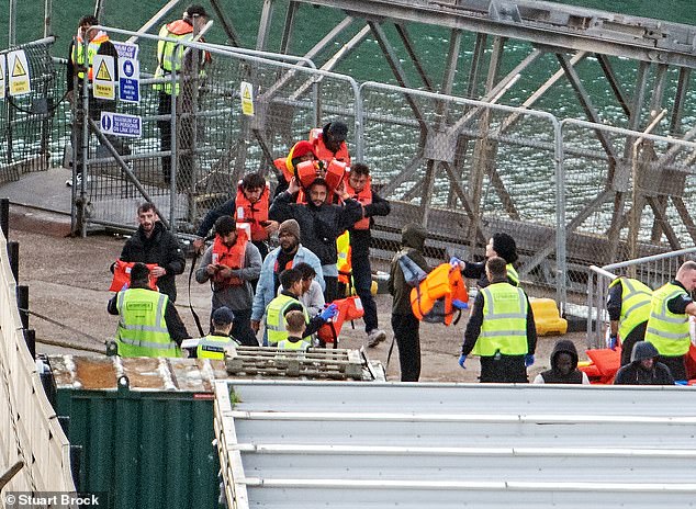 But as of Saturday, 53,342 illegal migrants had arrived on small boats since Labour came to power on July 4 last year
