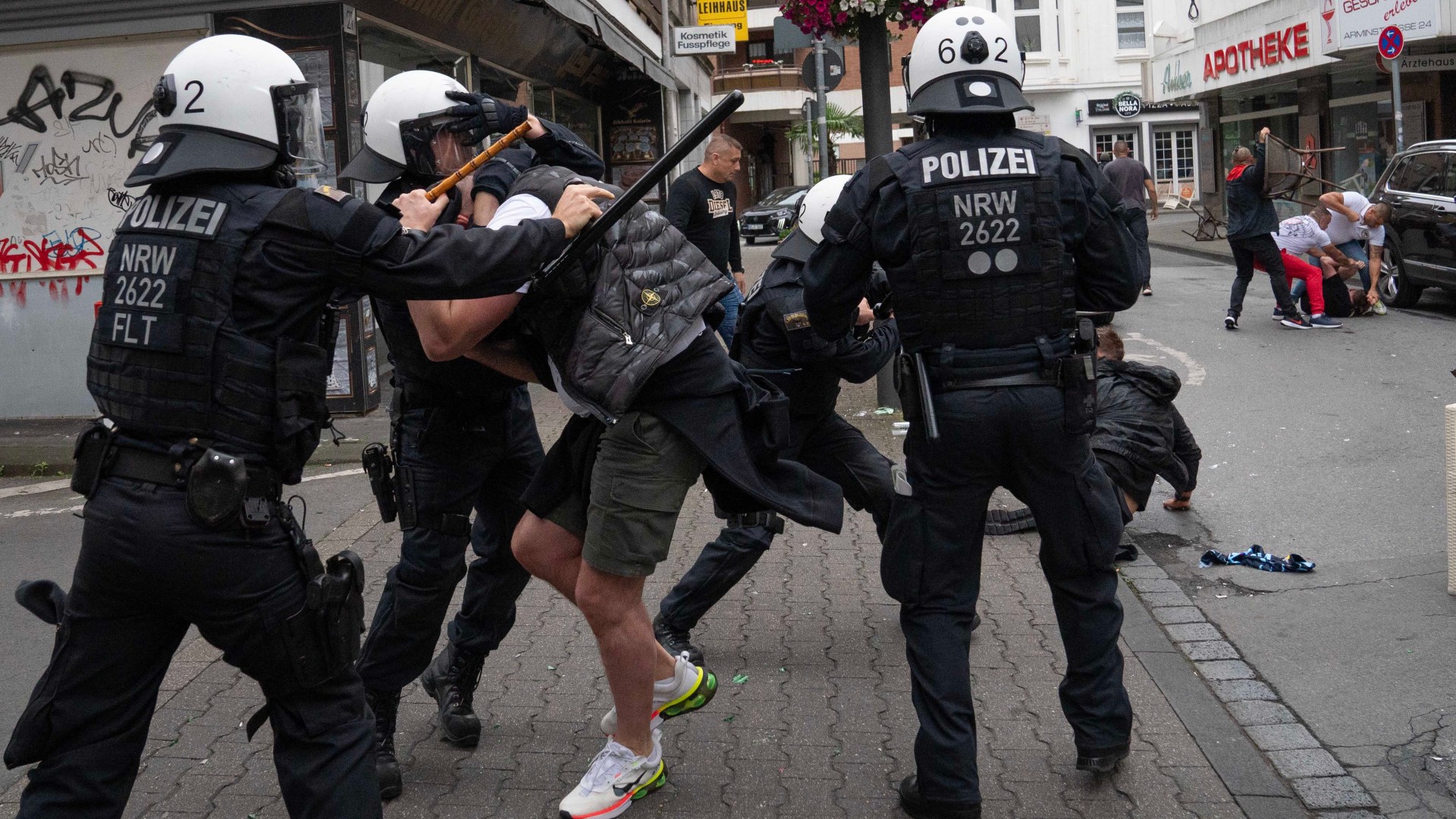 England's World Cup qualifying clash in Serbia labelled 'high risk' by police over fears of yob mayhem
