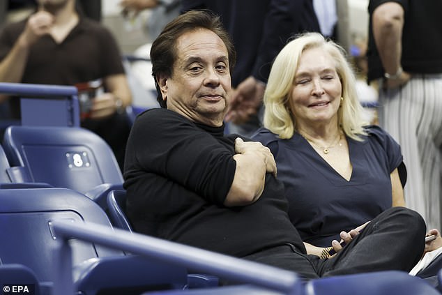 George Conway, Kellyanne Conway's ex-Husband, pictured taking a seat for the match
