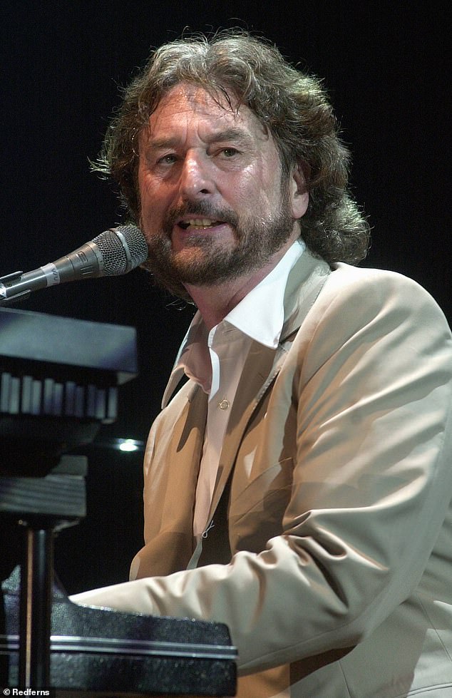 Rick pictured performing in the Netherlands in 2002