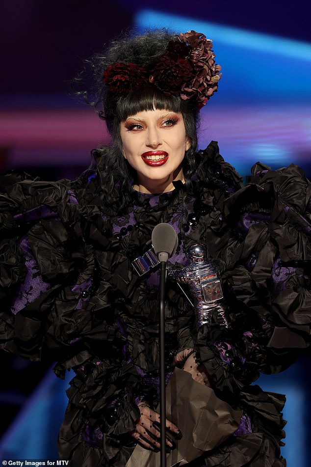 The 39- year-old performer earned the major win as they upset megastar Taylor Swift in the coveted Artist of the Year category at the star-studded award show on Sunday night