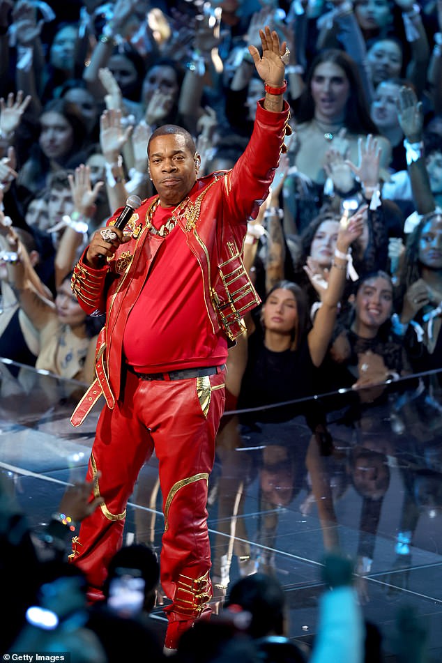 Busta sweetly said: 'I want to thank and I think we all need to acknowledge the incredible woman -- that loved us when we came to mtv during the '90s. An incredible woman that loved me and she loved us, she loved the culture. She lifted us up. I love her. Very much. I miss her very much'