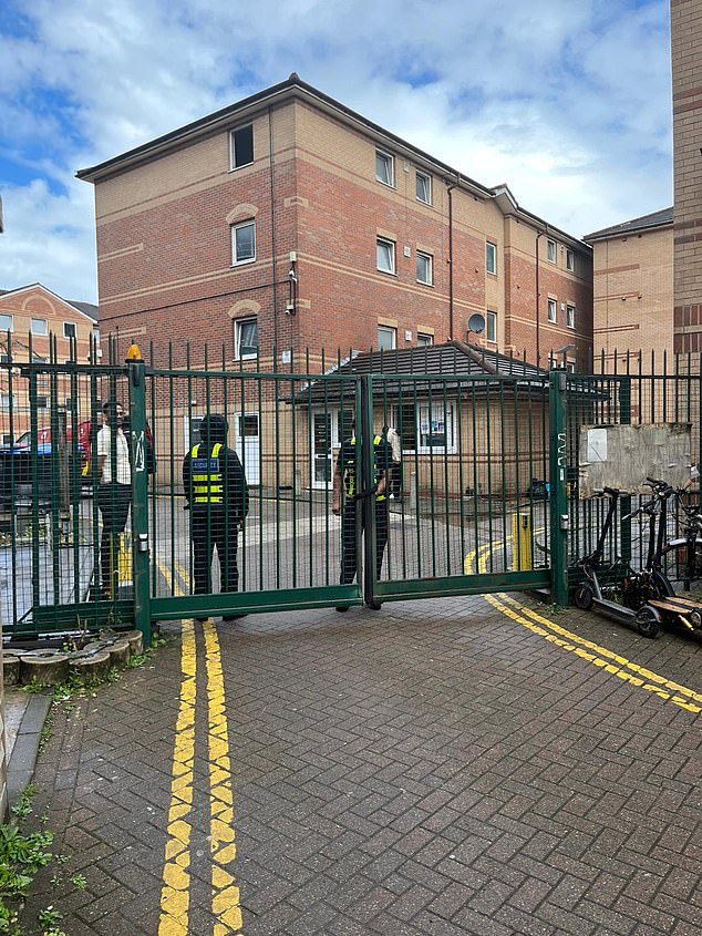 In Luton a former halls of residence at the university now houses 450 migrants