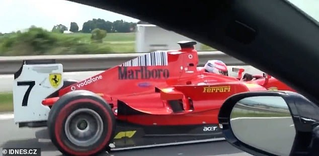 Formula 1 cars are not legal to drive on public roads as they lack licence plates, lights, indicators and other safety equpiment