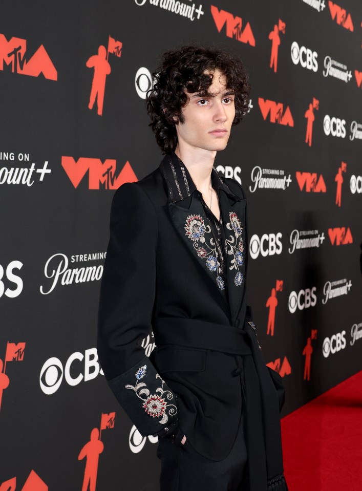 Sombr at the 2025 MTV Video Music Awards.