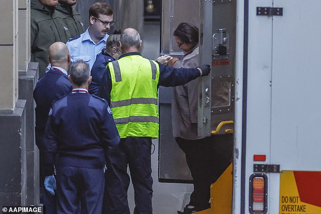 Erin Patterson arrives at the Supreme Court of Victoria in Melbourne, Monday, September 8, 2025. (AAP Image/Pool, Jason South) NO ARCHIVING, POOL