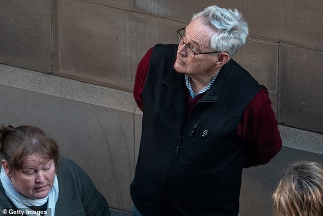 MELBOURNE, AUSTRALIA - SEPTEMBER 08: Ian Wilkinson, survivor and husband of the deceased Heather Wilkinson, arrives at the Supreme Court of Victoria on September 08, 2025 in Melbourne, Australia. Erin Patterson, who was found guilty in the "Mushroom Murders" trial that drew worldwide attention, is due to be sentenced for her crimes on Monday. (Photo by Asanka Ratnayake/Getty Images)