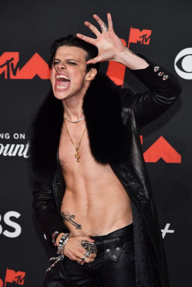 Yungblud at the 2025 MTV VMAs.