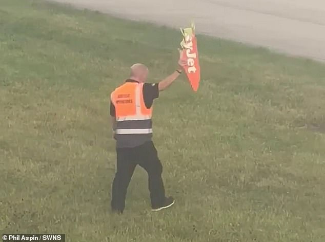 Last month, passengers were delayed when two easyJet planes clipped wings on the taxiway
