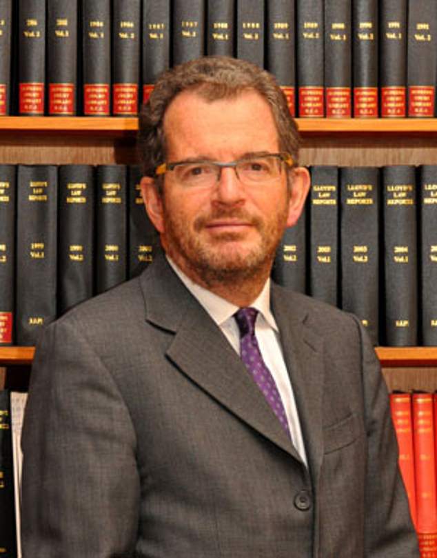 Sir Robert Jay (pictured) made the comments during a hearing involving Haroon Aswat, 50, who is due to leave a psychiatric hospital and return to live with family in Batley, West Yorkshire