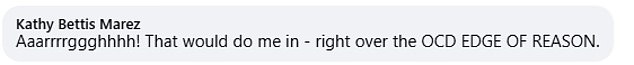 Reaction: Since it was posted last week, the post has gathered more than 600 likes and 200 comments, many claiming to have spotted the blunder in as little as 'two seconds'