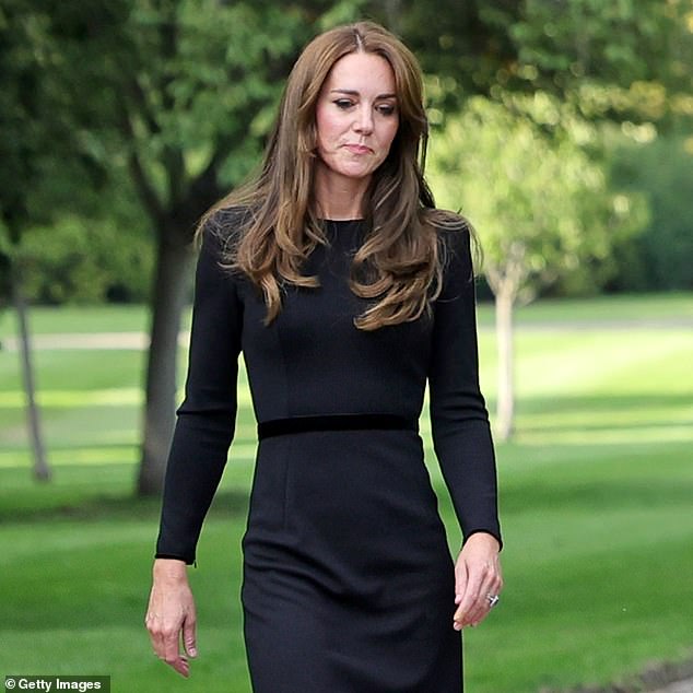 Royal author Robert Jobson wrote that the royal walkabout was 'one of the hardest things' the Princess of Wales has ever had to do