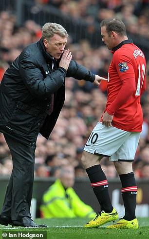 Rooney also played under David Moyes at Man United and Everton