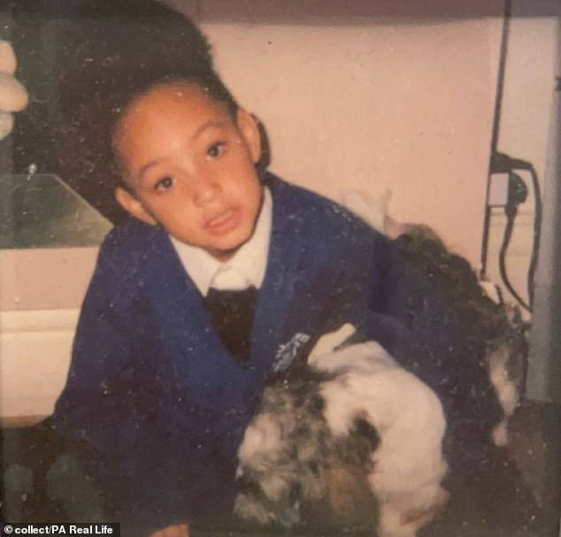 Ms Rey as a child