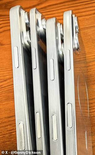 As these dummies show, iPhone 17 will have the side button and the control button on one side, just like iPhone 16