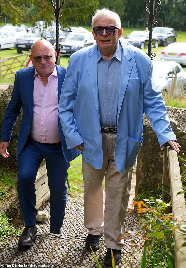 Christopher Biggins was joined by husband Neil Sinclair