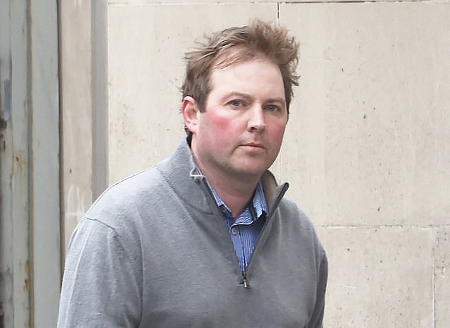 Creswell, pictured at court in 2024, later raped and murdered showjumper Katie Simpson in 2020