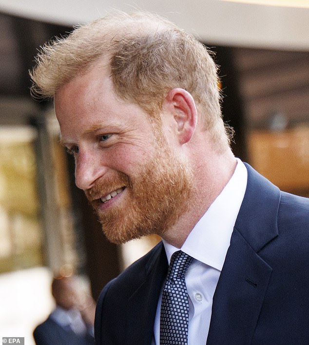 Prince Harry arriving at the WellChild Awards at the Royal Lancaster hotel on September 8