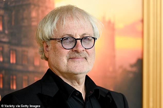 Downton Abbey's director Simon Curtis snapped on the red carpet