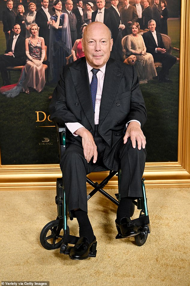 Creator Julian Fellowes, who recently criticised attitudes towards money, wealth and success in the UK in comparison to the United States, was in attendance