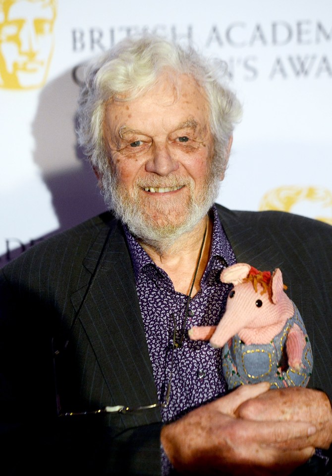 Peter Firmin at the BAFTA Children's Awards.