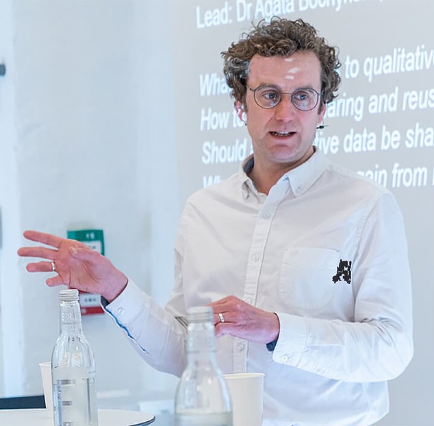 Professor Peter Branney says depressed men might act in ways that harm their relationships, such as avoiding family connections and lashing out at loved ones