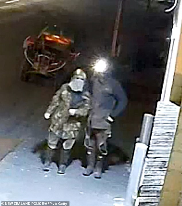 CCTV appears to show Phillips and one of his children steeling grocery items from a store in the northern New Zealand region of Waikato