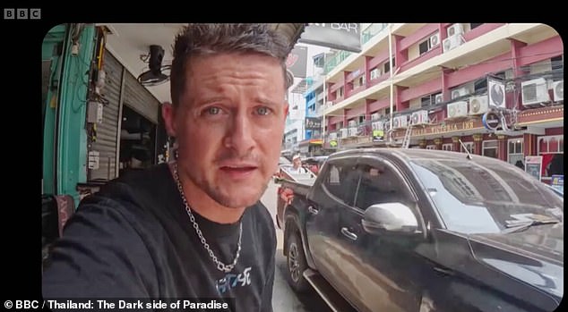 Mac, 30, originally from Staffordshire, who puts together virtual 'guides' to Thailand's sex industry - including how to negotiate with the women and the top 'mistakes' to avoid in these bars - on YouTube, where he has over 60,000 followers
