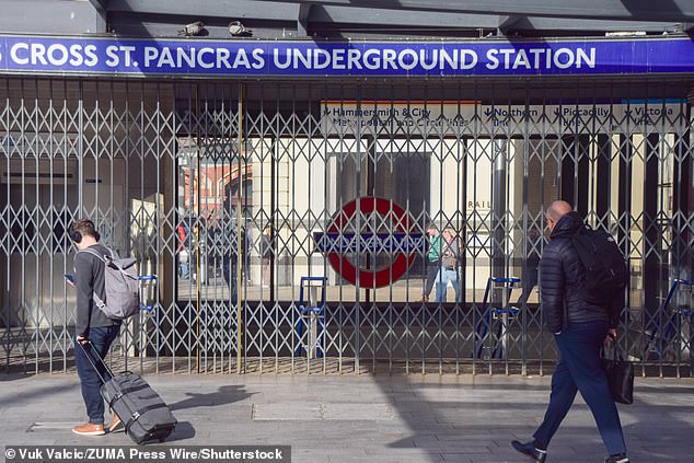 Commuters have been forced to fight tooth and nail to try and make it across London