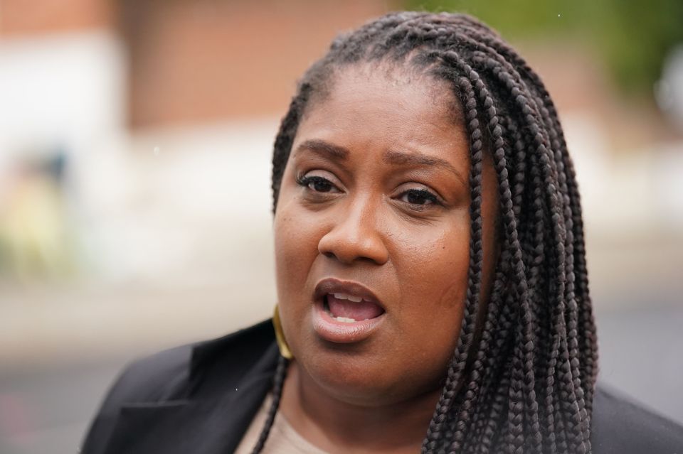 Bell Ribeiro-Addy, MP for Streatham, speaking.