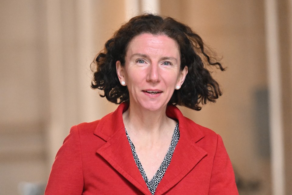Photo of Anneliese Dodds, UK Minister for Women and Equalities.