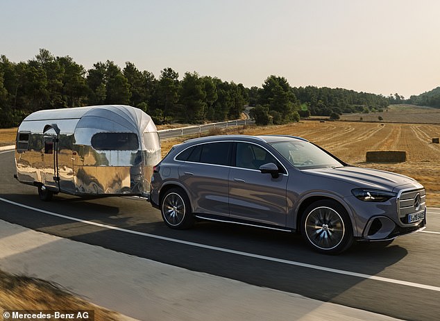 It has bi-directional charging or vehicle-to-load and can tow up to 5,291-pound capacity