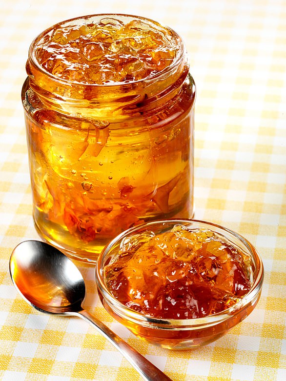 Quince jelly, a favourite of the late Queen