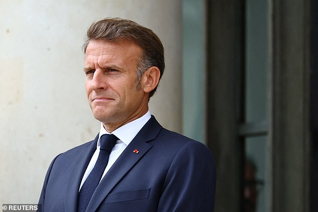 According to a poll by Odoxa-Backbone for Le Figaro newspaper, 64 percent of French want Macron to resign rather than name a new prime minister