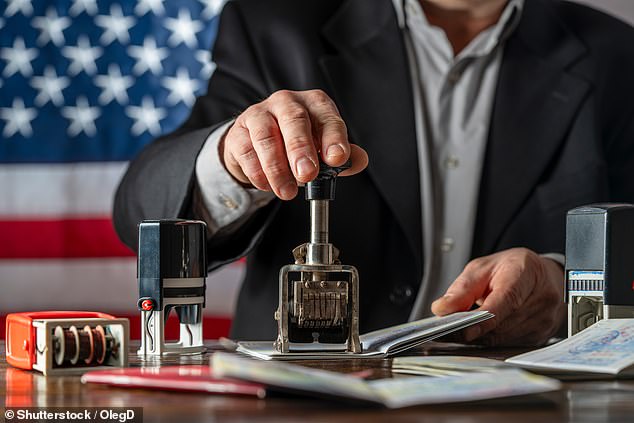 Julia explained how UK tourists jetting off to America can still pay half of the new cost as long as they apply for the ESTA before the £30 fee comes in (stock)
