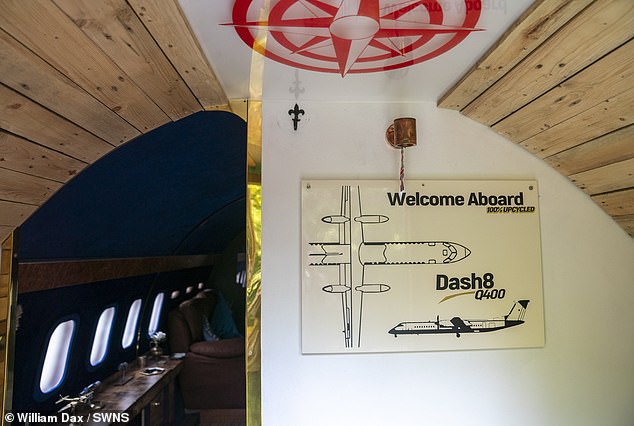 The aircraft was purchased on eBay in two separate pieces