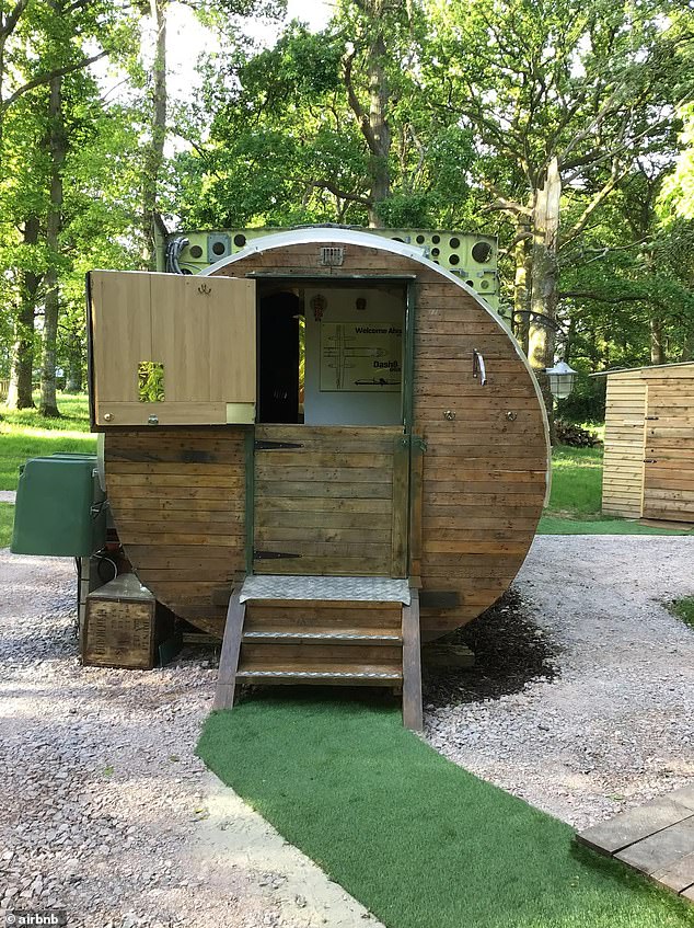 The Airbnb owner said the stay is perfect for those who enjoyed a 'Castaway experience'