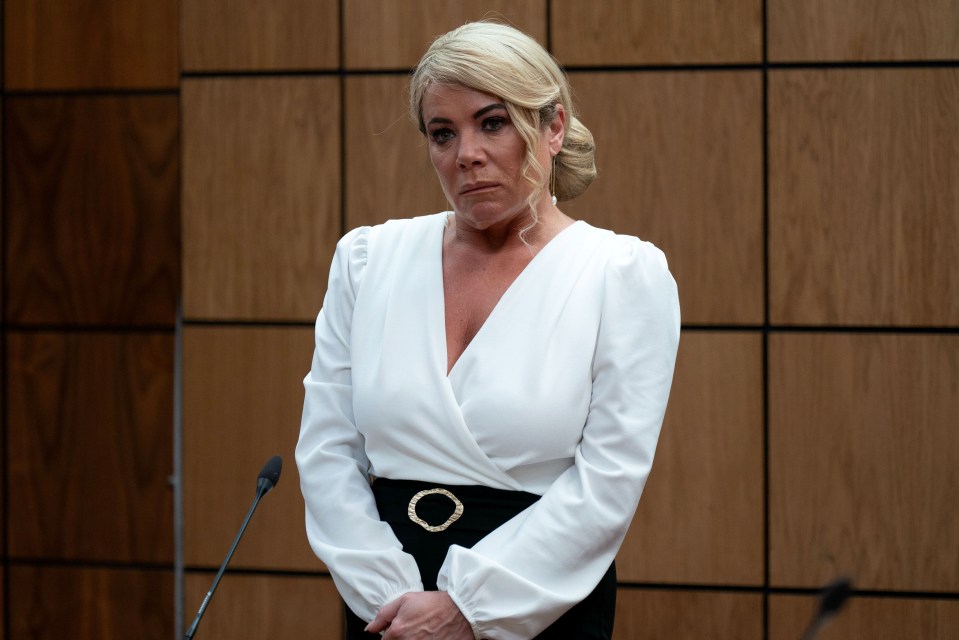 Sharon Watts from EastEnders.