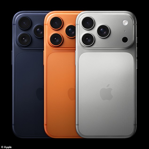 The iPhone 17 Pro and iPhone 17 Pro Max have had a major redesign with a large camera island stretching across the top of the phone and a glass insert to support wireless charging
