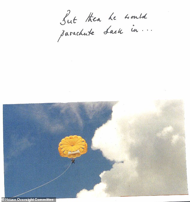 Page six: how Epstein would 'parachute back in' to your life