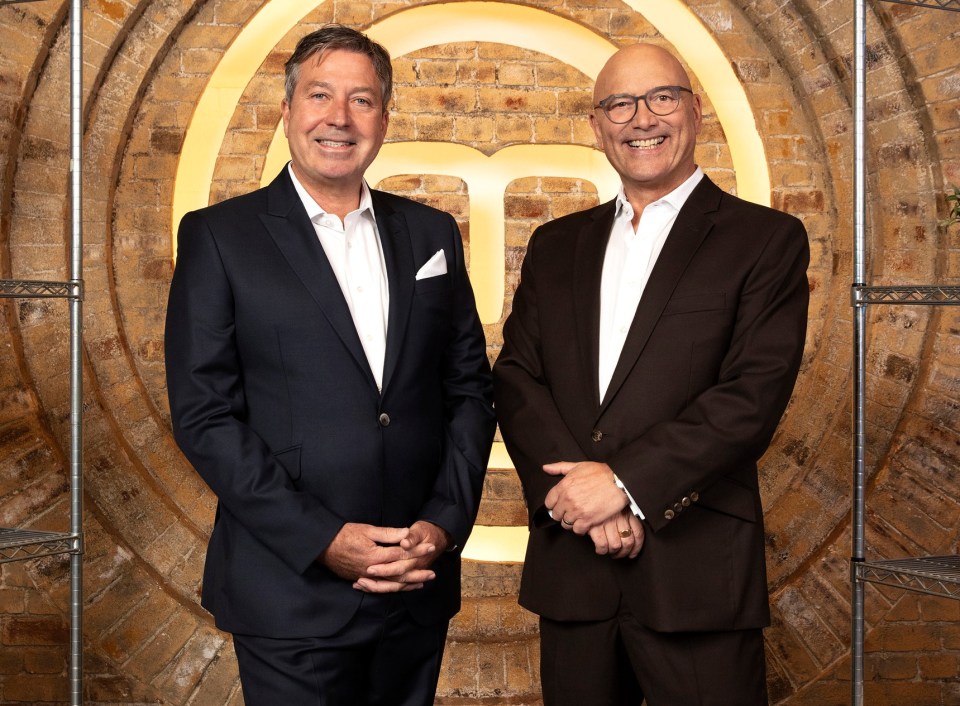 Photo of John Torode and Gregg Wallace, MasterChef judges.