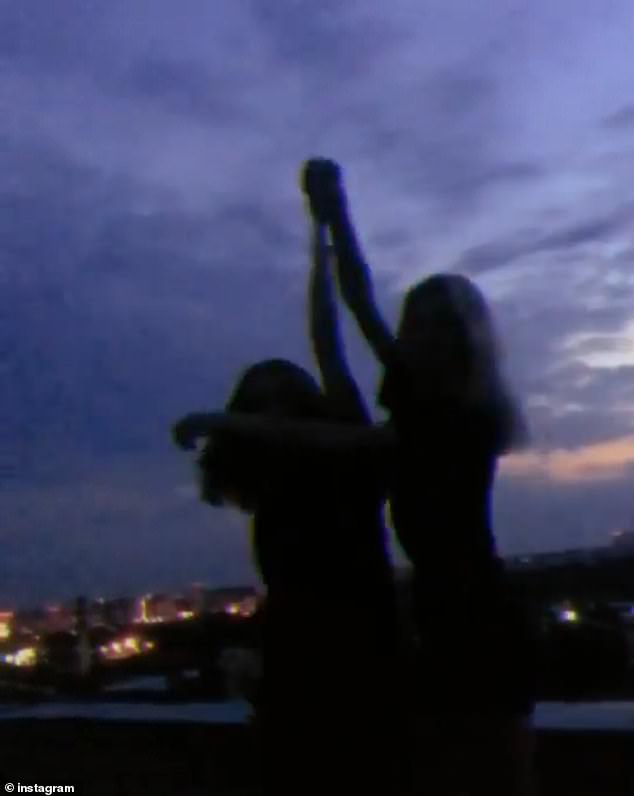 Instagram photographs shared by her best friend exhibit her fun-loving spirit as they danced together in Vidradnyi, a neighborhood in Kyiv, as shown above