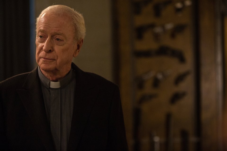 Michael Caine as Dolan the 36th in The Last Witch Hunter.