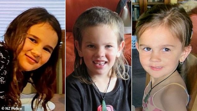 Jayda, Maverick and Ember (all pictured) are settling well in the care of authorities after spending almost four years in the wilderness