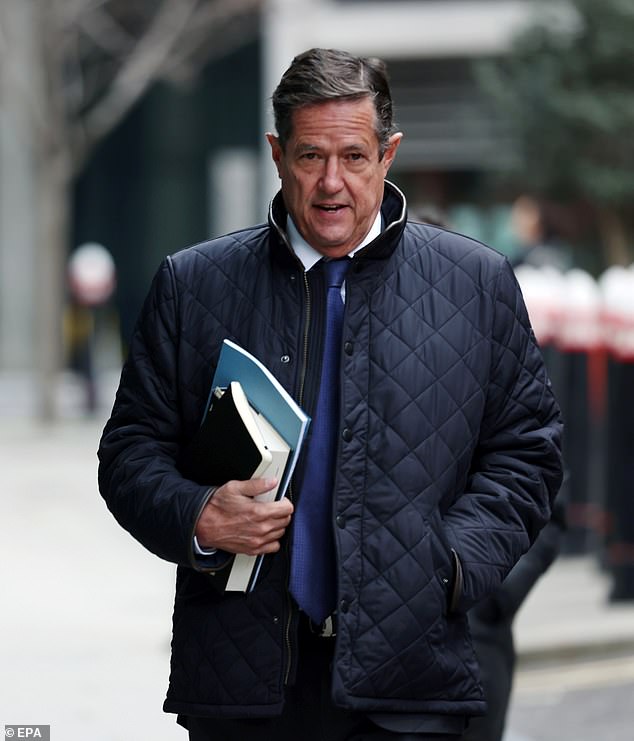 Epstein introduced Mandelson to Jes Staley (pictured), then a top banker at JP Morgan who has since been banned from the City over his links to the paedophile, and even referred to Mandelson affectionately as 'Petie' in messages